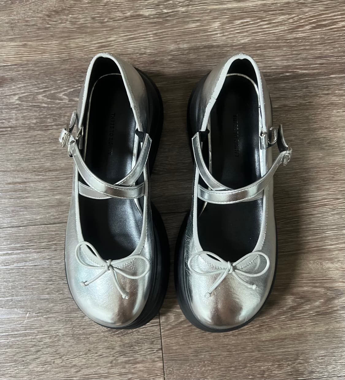 STRAP MARY JANE PLATFORM (SILVER) 상품이미지1