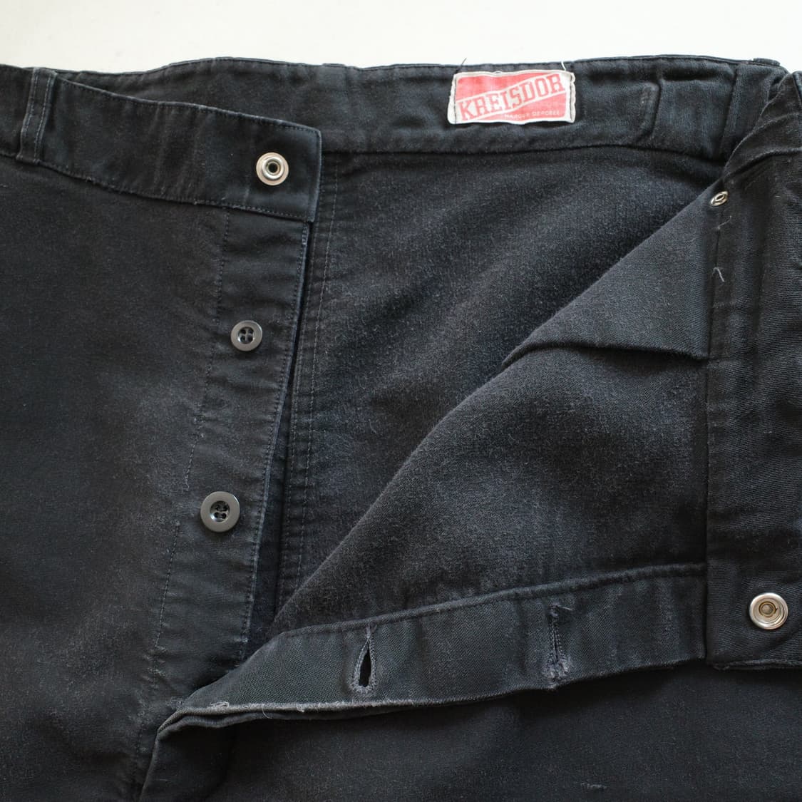 50s-60s 프렌치 몰스킨 리페어 워크팬츠 상품이미지5