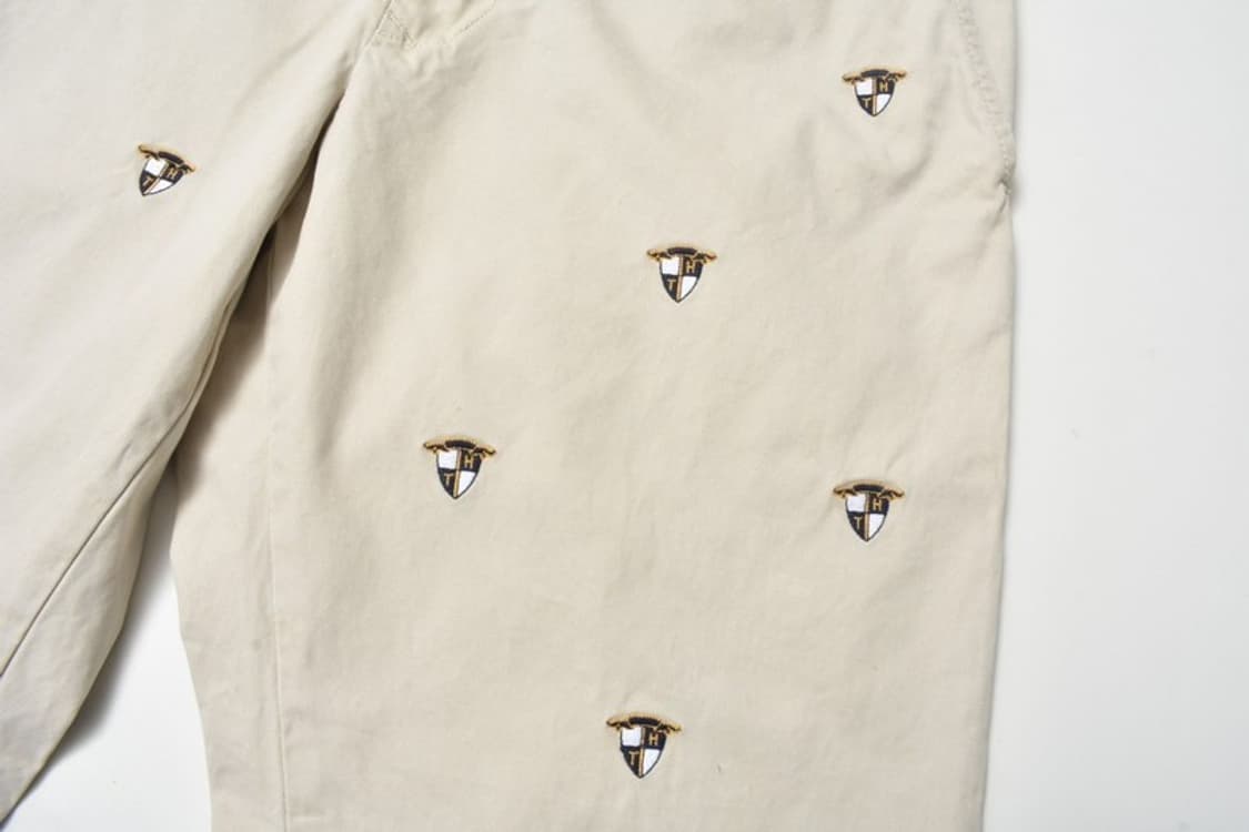 타미힐피거 와펜 자수 코튼팬츠 면바지 34 상품이미지3