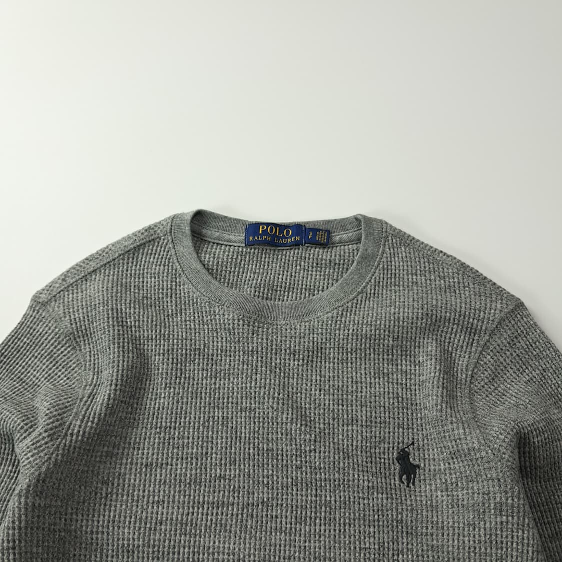 CK245 S 폴로 와플 그레이 티셔츠 상품이미지2