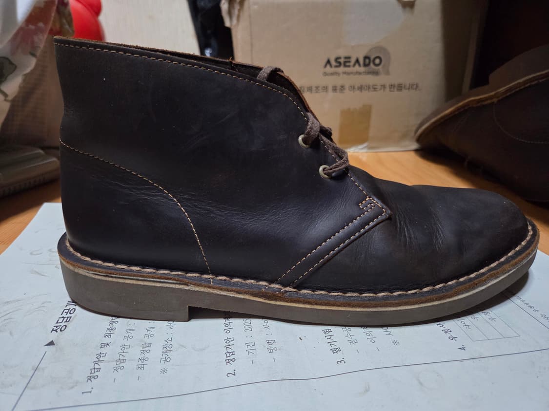 클락스 데저트부츠 Bushacre2 8사이즈 상품이미지6