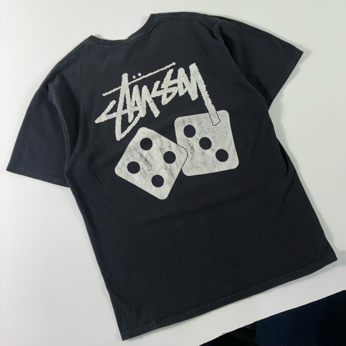 Stussy  스투시 오사카 다이스 피그먼트 다이드 반팔티 상품이미지1