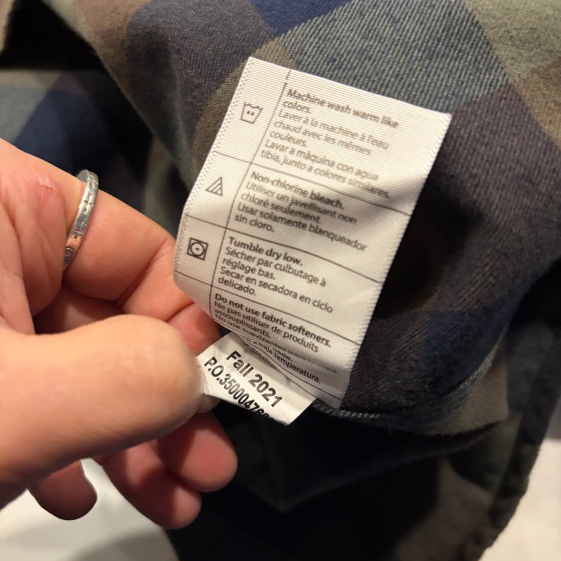 [2XL] 칼하트 루즈핏 체크 셔츠 남방 D474 상품이미지8