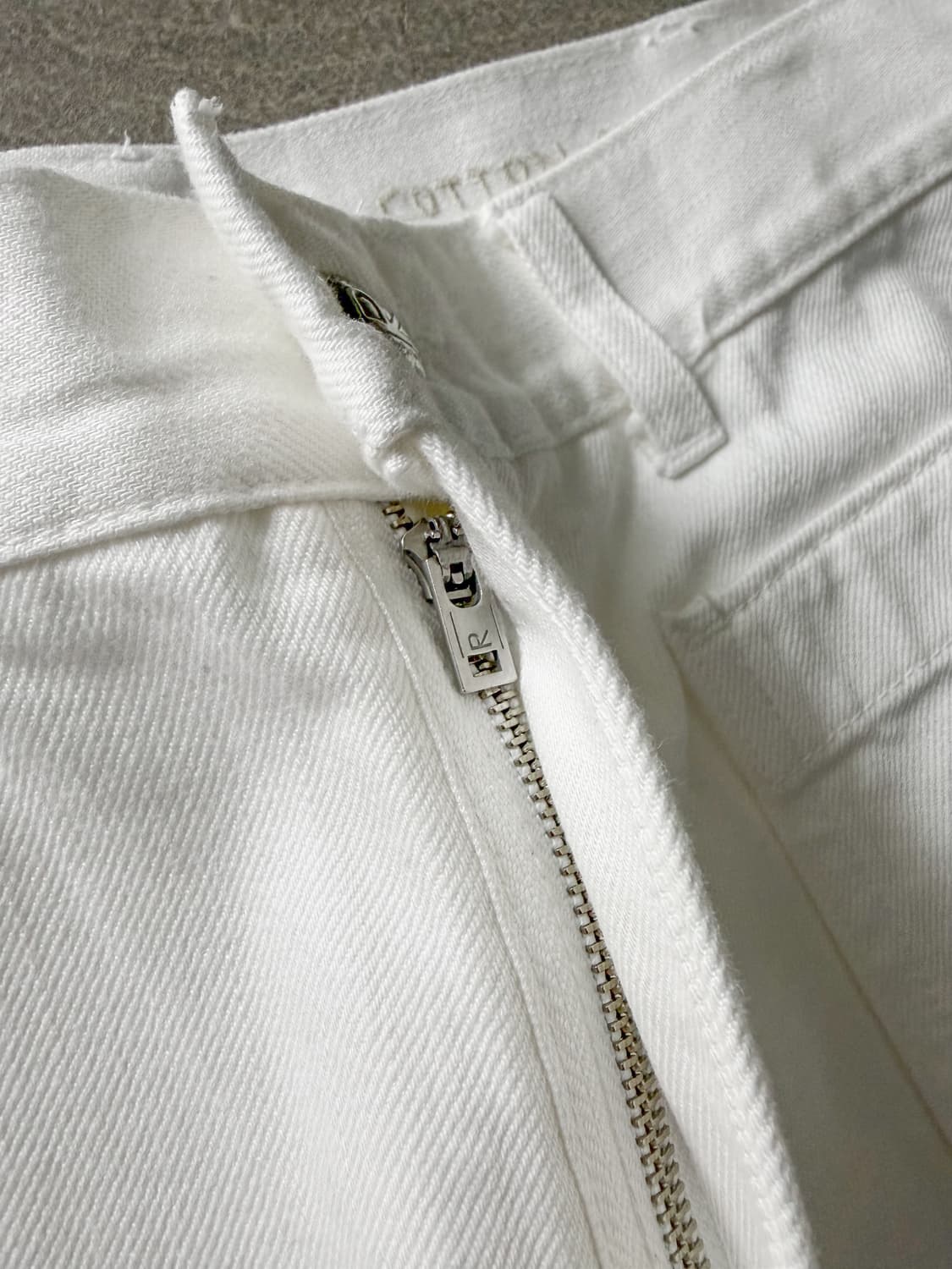 45RPM Japan White Denim Wide Pants 상품이미지7
