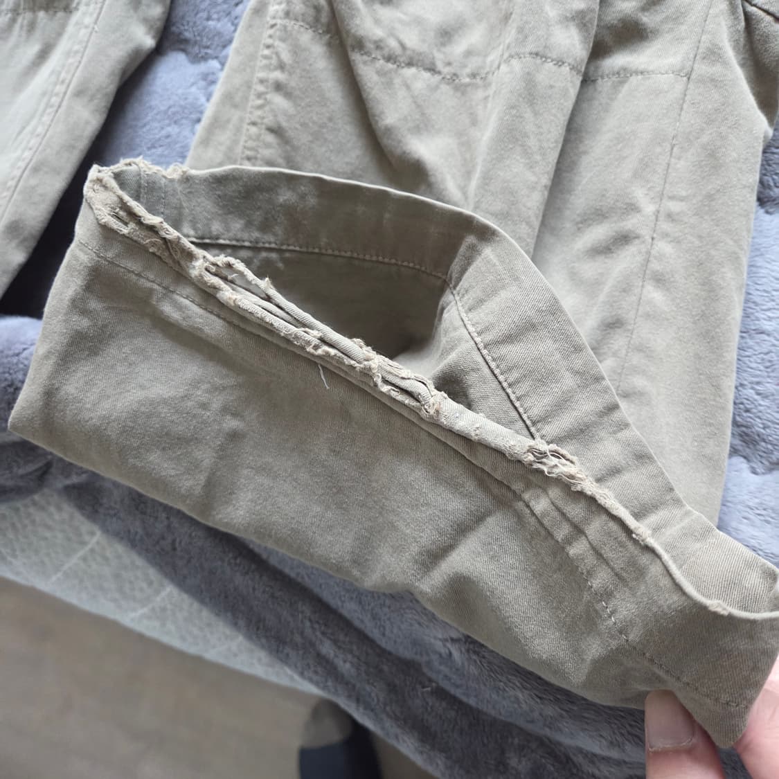 폴리테루 벨티드 카고 팬츠 딥 베이지 3 상품이미지6