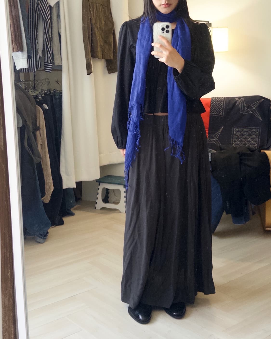 [studio CLIP] rayon blend skirt 상품이미지2