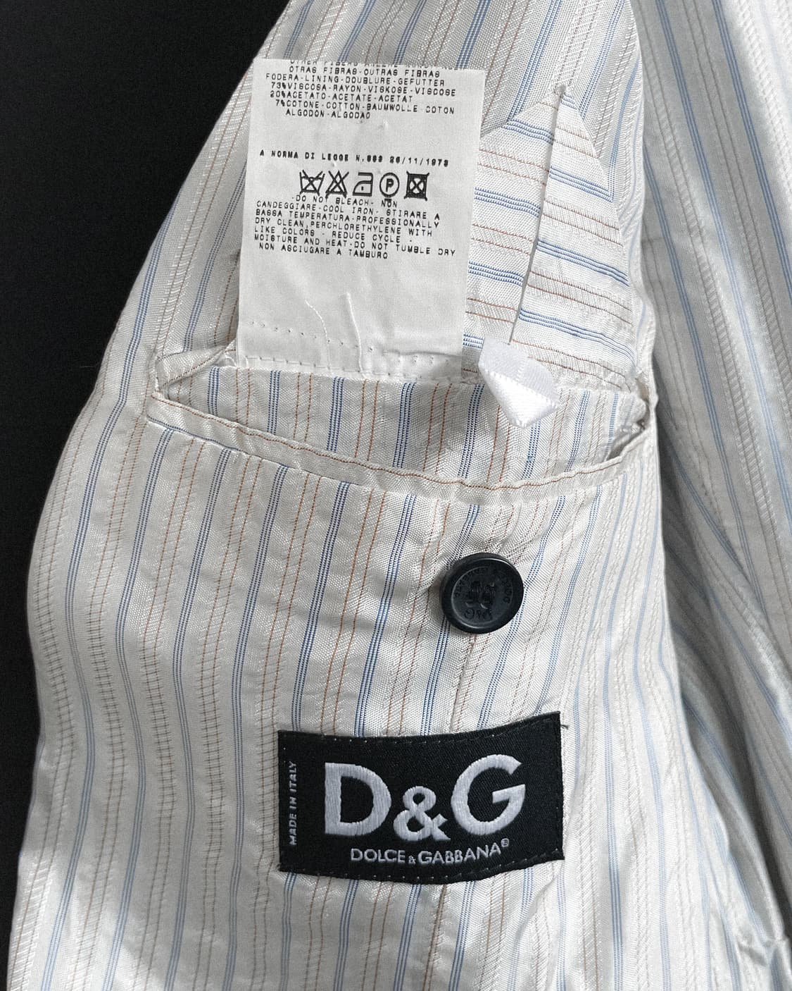 돌체앤가바나 90’s 더블버튼 마린 피코트 상품이미지10