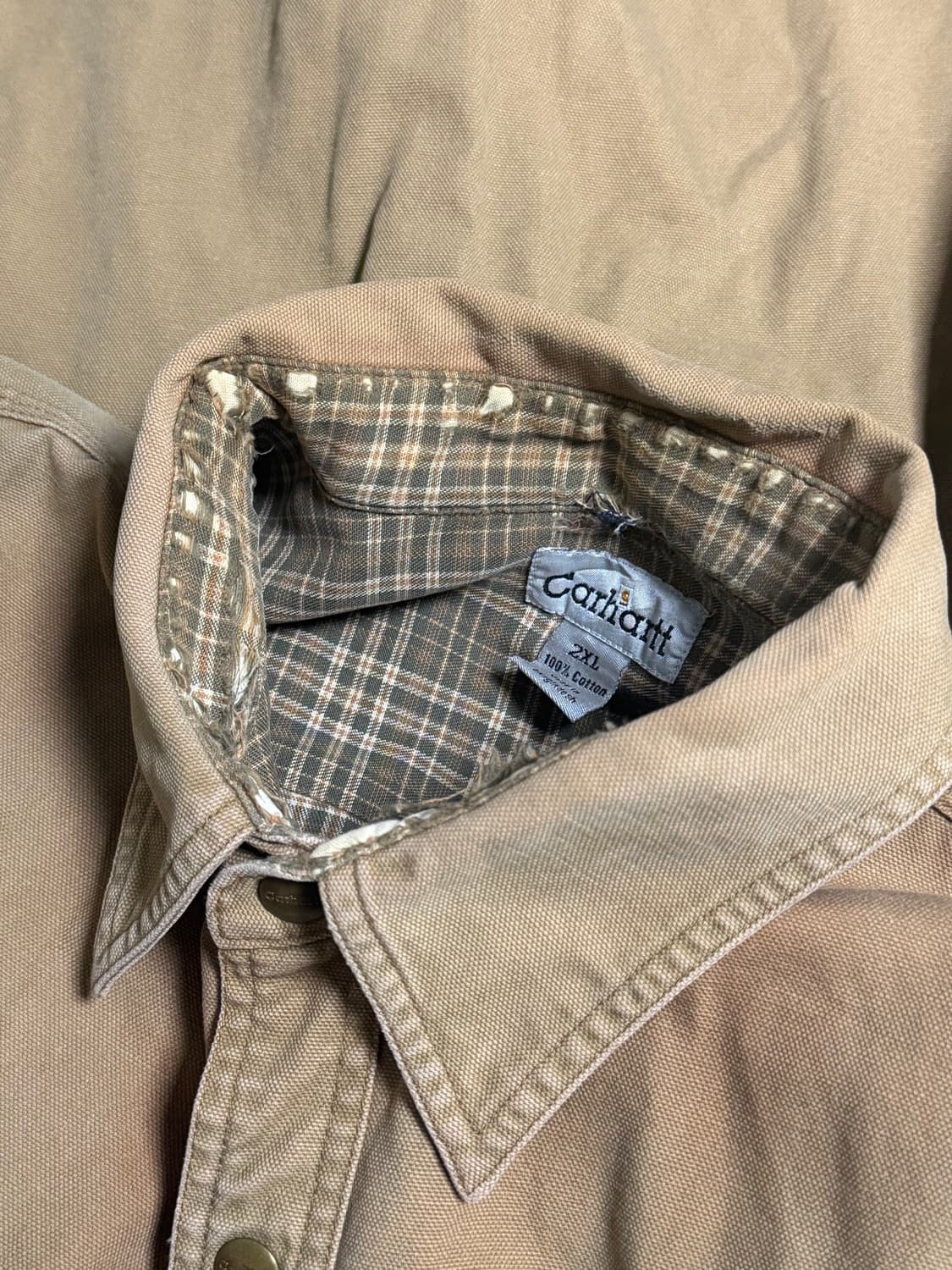 칼하트 헤비셔츠 2XL 상품이미지7