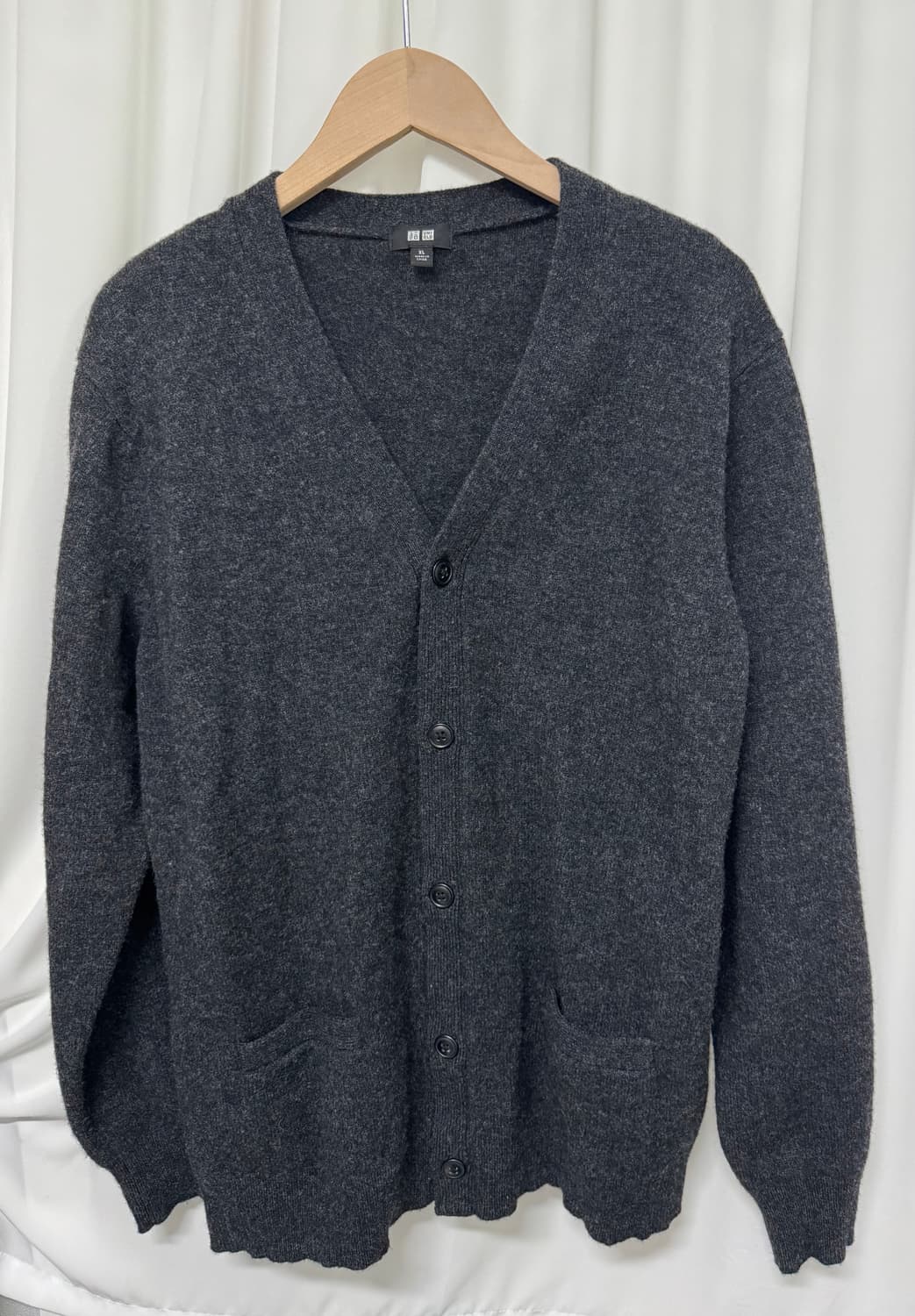 유니클로 울가디건 XL 상품이미지3