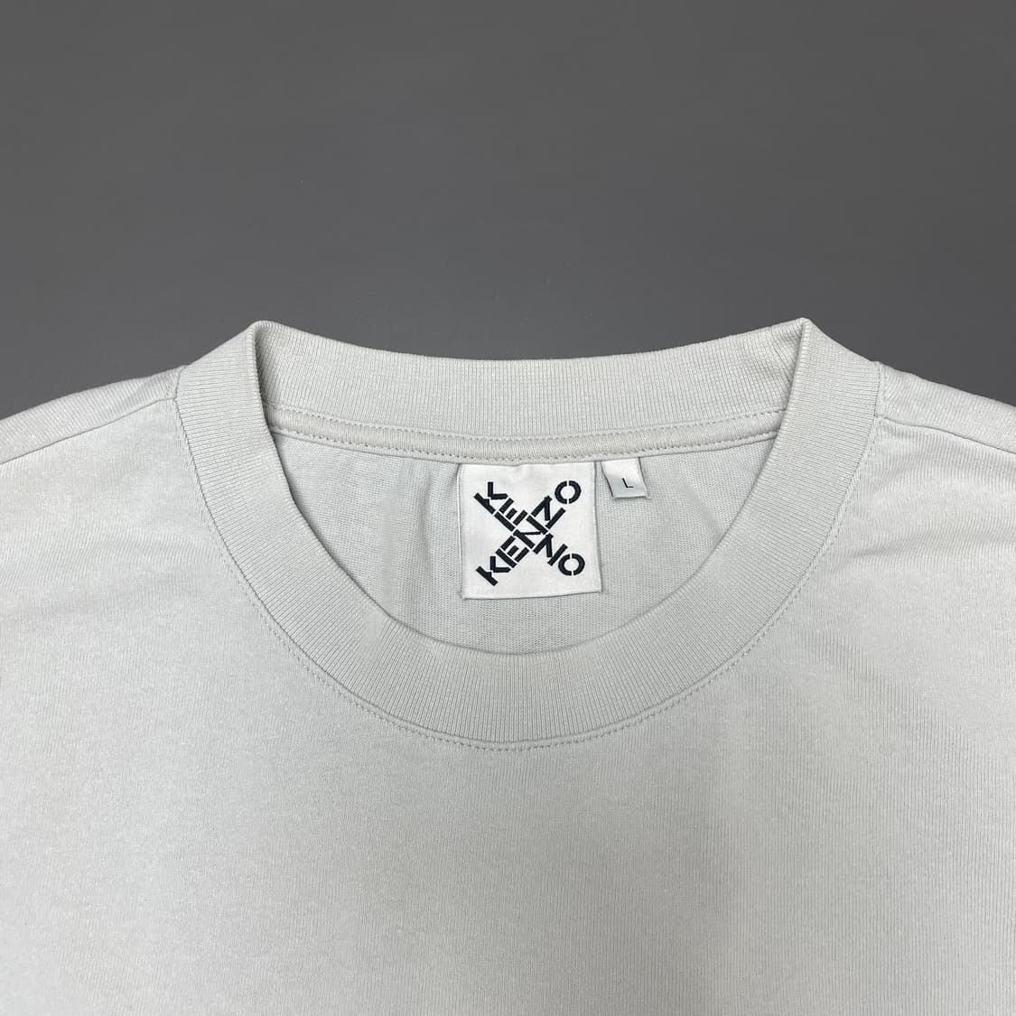 [L] 겐조 KENZO SS21 알파벳 로고 루즈 반팔 티셔츠 상품이미지9