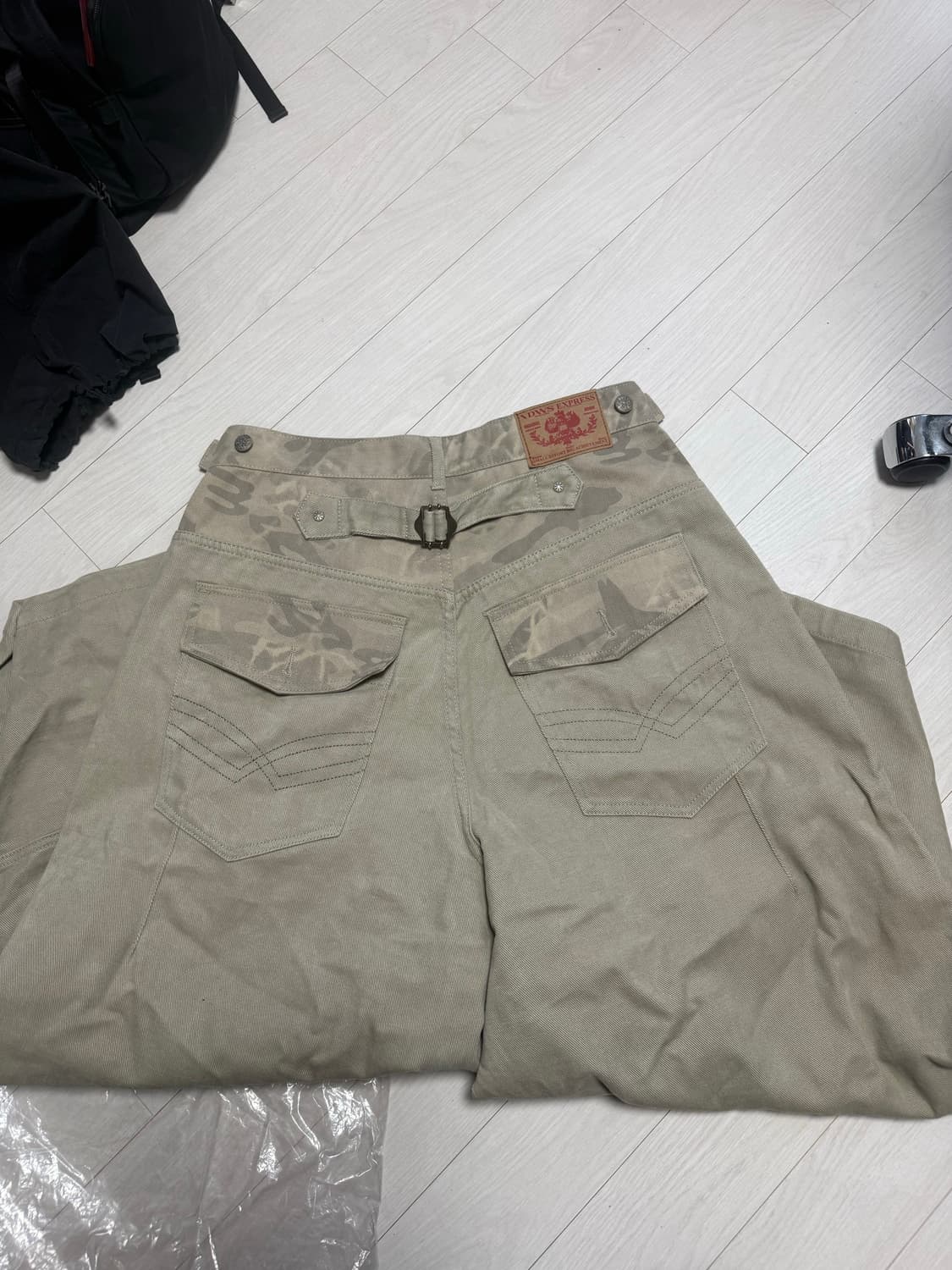 Idws 카모 ballon 팬츠. 1사이즈 상품이미지4