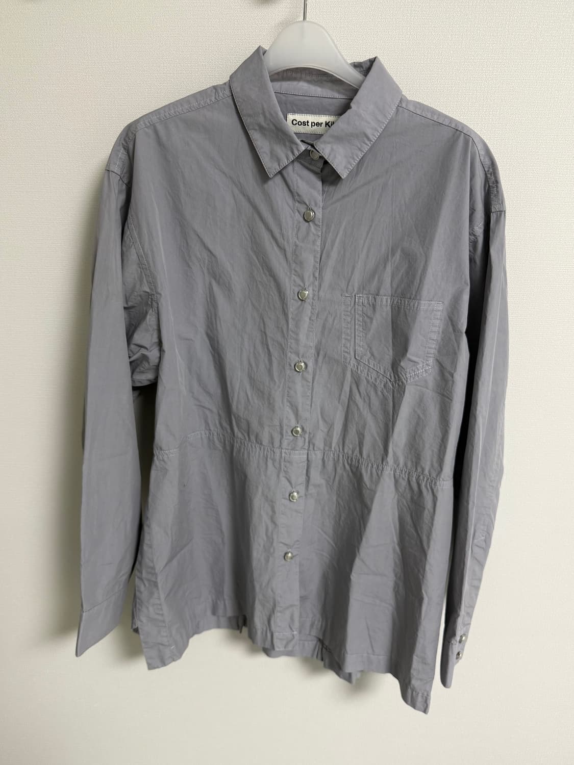 코스트퍼킬로 백 슬릿 셔츠 상품이미지2