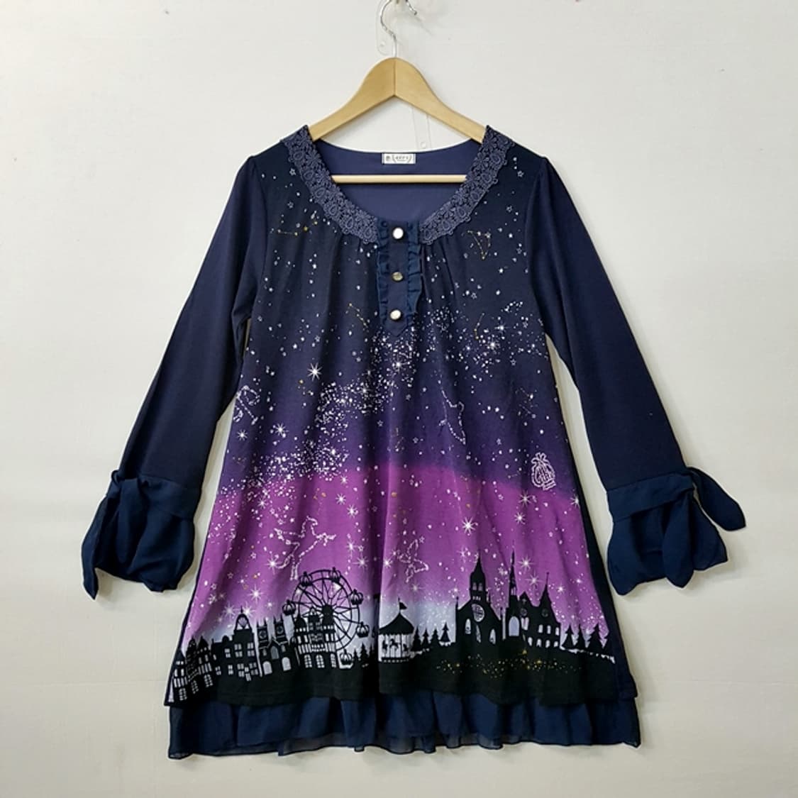 axes femme 원피스 네이비 상품이미지1