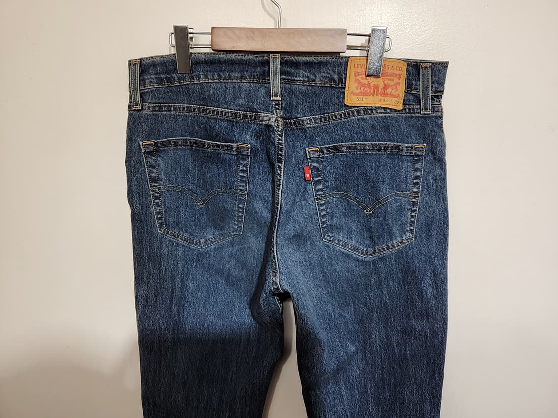 (34) 리바이스 511 청바지 중청 스판 데님팬츠 145주년판  상품이미지6