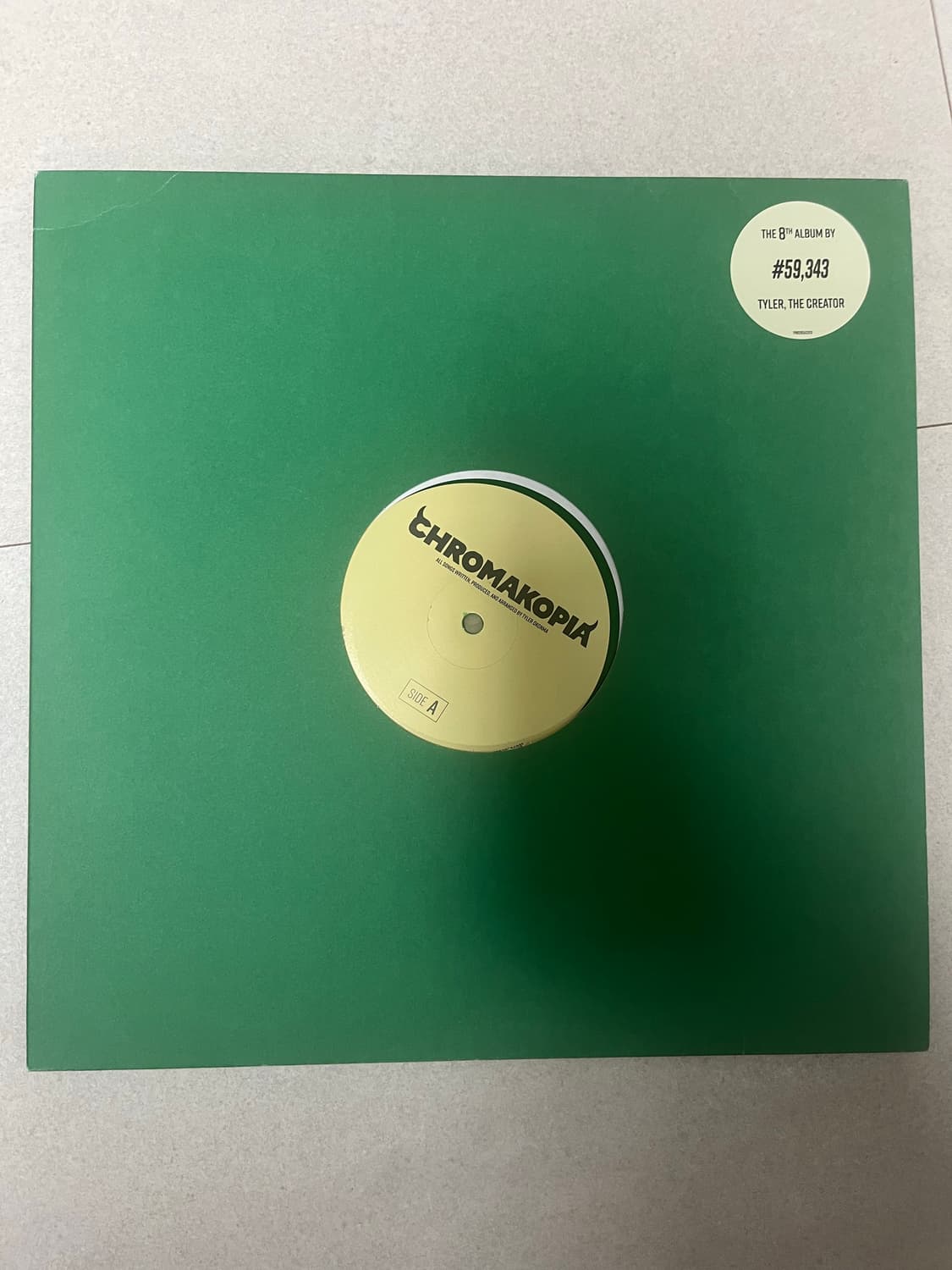 크로마코피아 한정판 lp 팝니다 상품이미지2