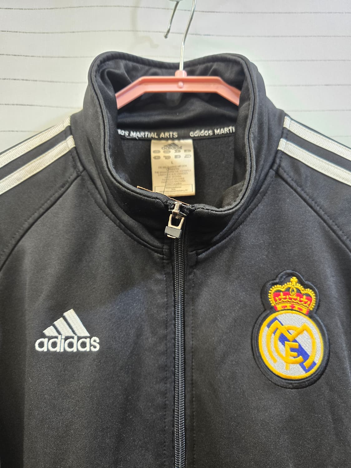 아디다스 레알마드리드 블랙 트랙탑저지100 상품이미지3