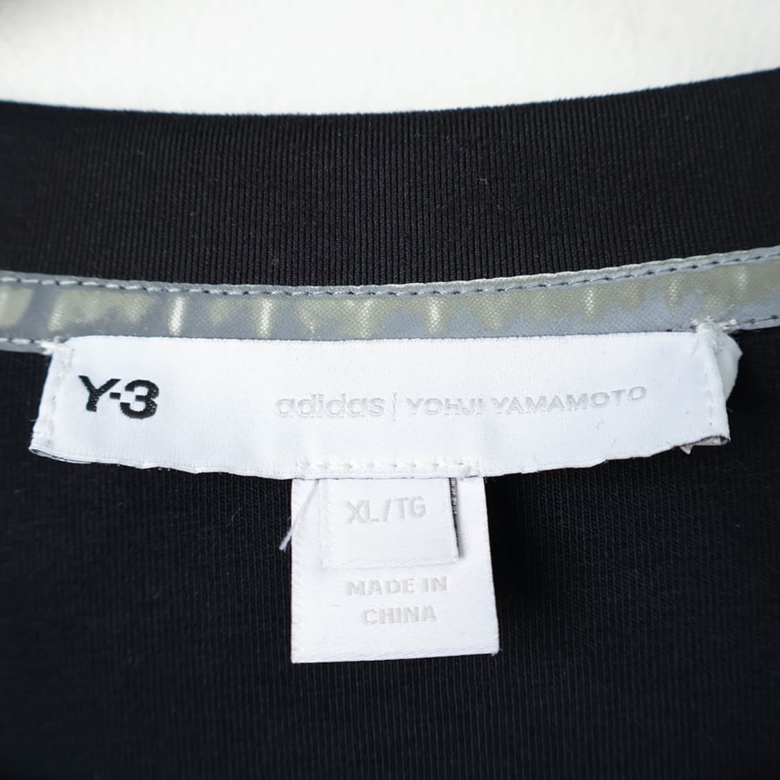 110/Y-3 아디다스 블랙로고 지퍼 반팔티  상품이미지7