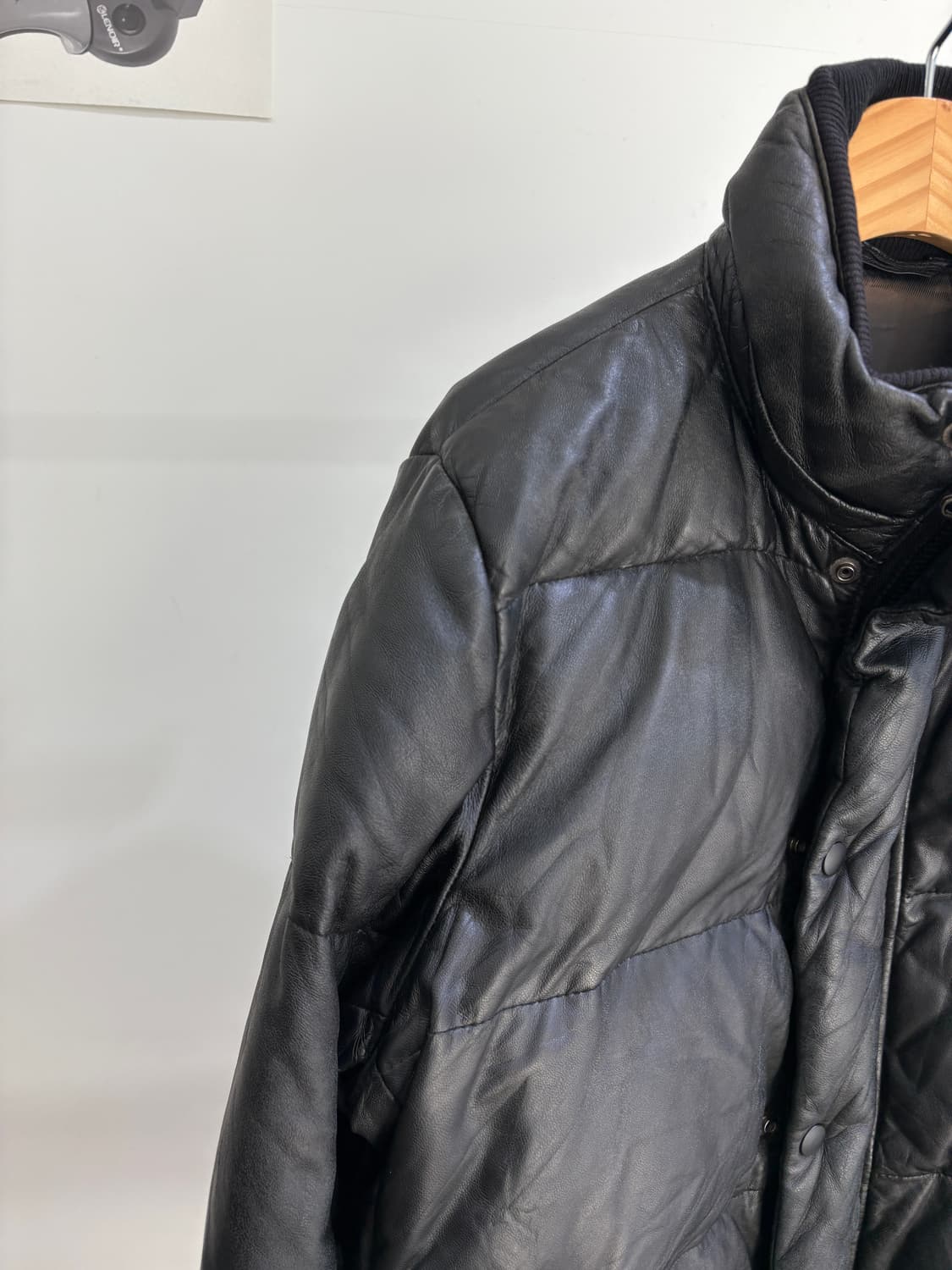 SHIPS 레더패딩 상품이미지3