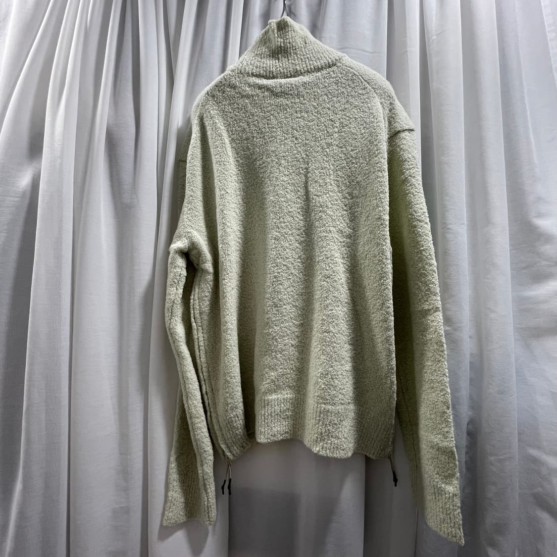 언어펙티드/ 사이드 지퍼 터틀넥 스웨터/ M 상품이미지8