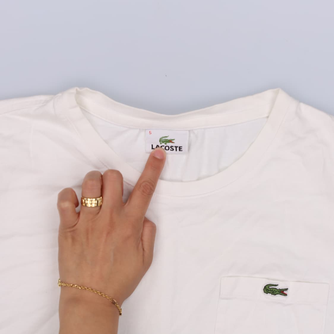 5 라코스테 Lacoste 반팔 티 0622H 상품이미지3