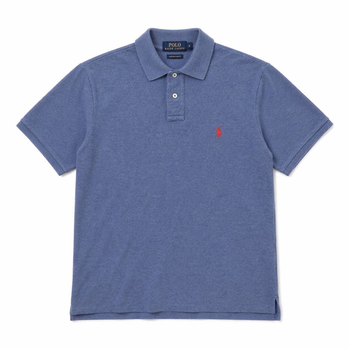 폴로 랄프로렌 커스텀 핏 카라티 블루 L 상품이미지1