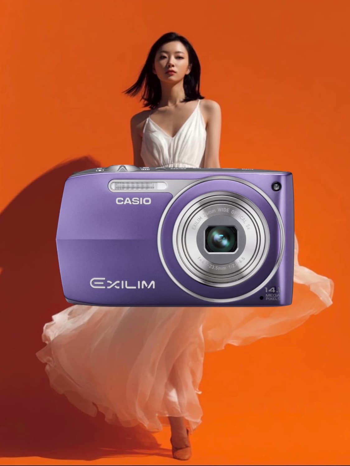 카시오 엑슬림 z2000 EXILIM Z2000 Purple 빈티지 디카 상품이미지1