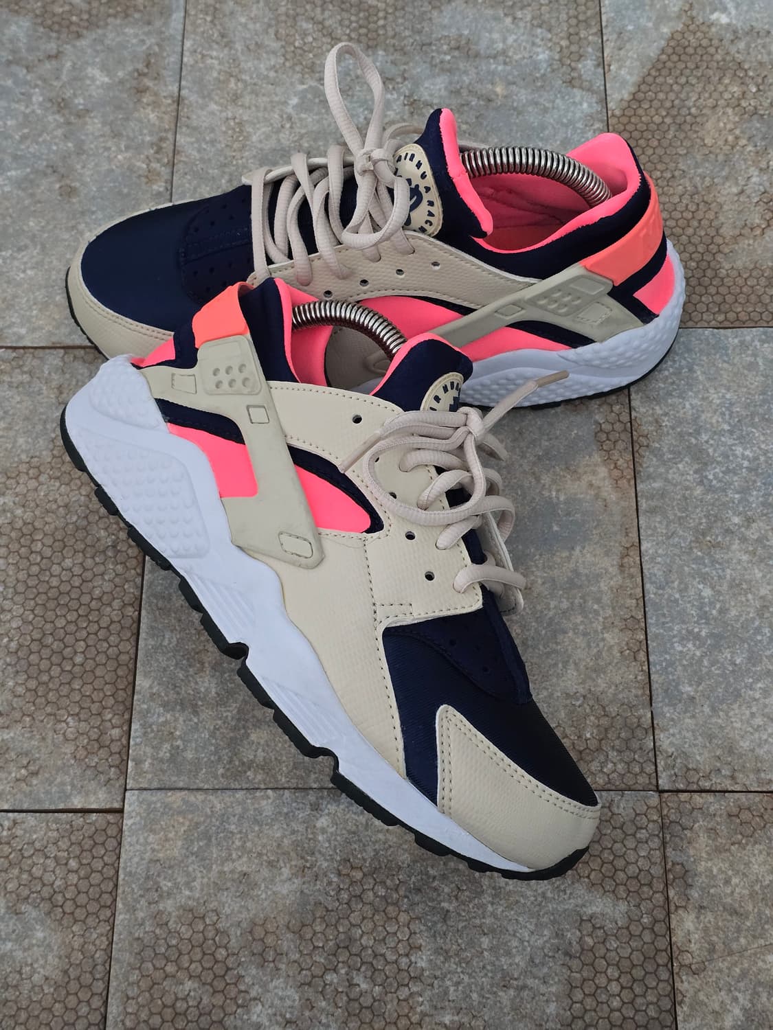 (230)나이키 에어 허라취 런 오트밀 핑크  상품이미지8