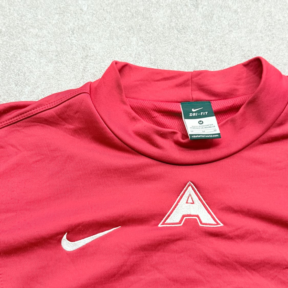 나이키 드라이핏 기능성 긴팔 티셔츠 레드 (M)  상품이미지5