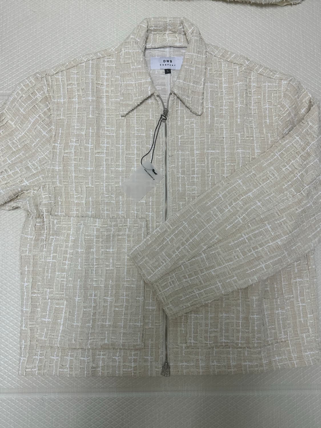 DWS COMPANY 트위드 자켓 L 새상품 상품이미지1