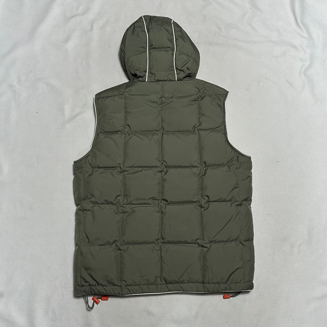 L 나이키 덕다운 카키 후드 패딩 베스트  상품이미지3