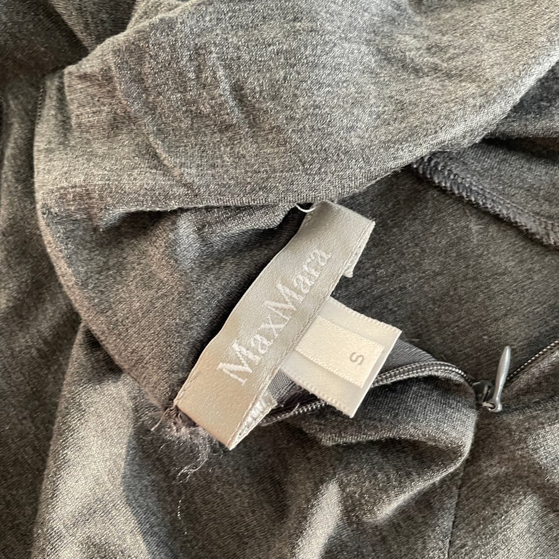 막스마라 딱붙 폴라 그레이 긴팔 티셔츠 상품이미지7