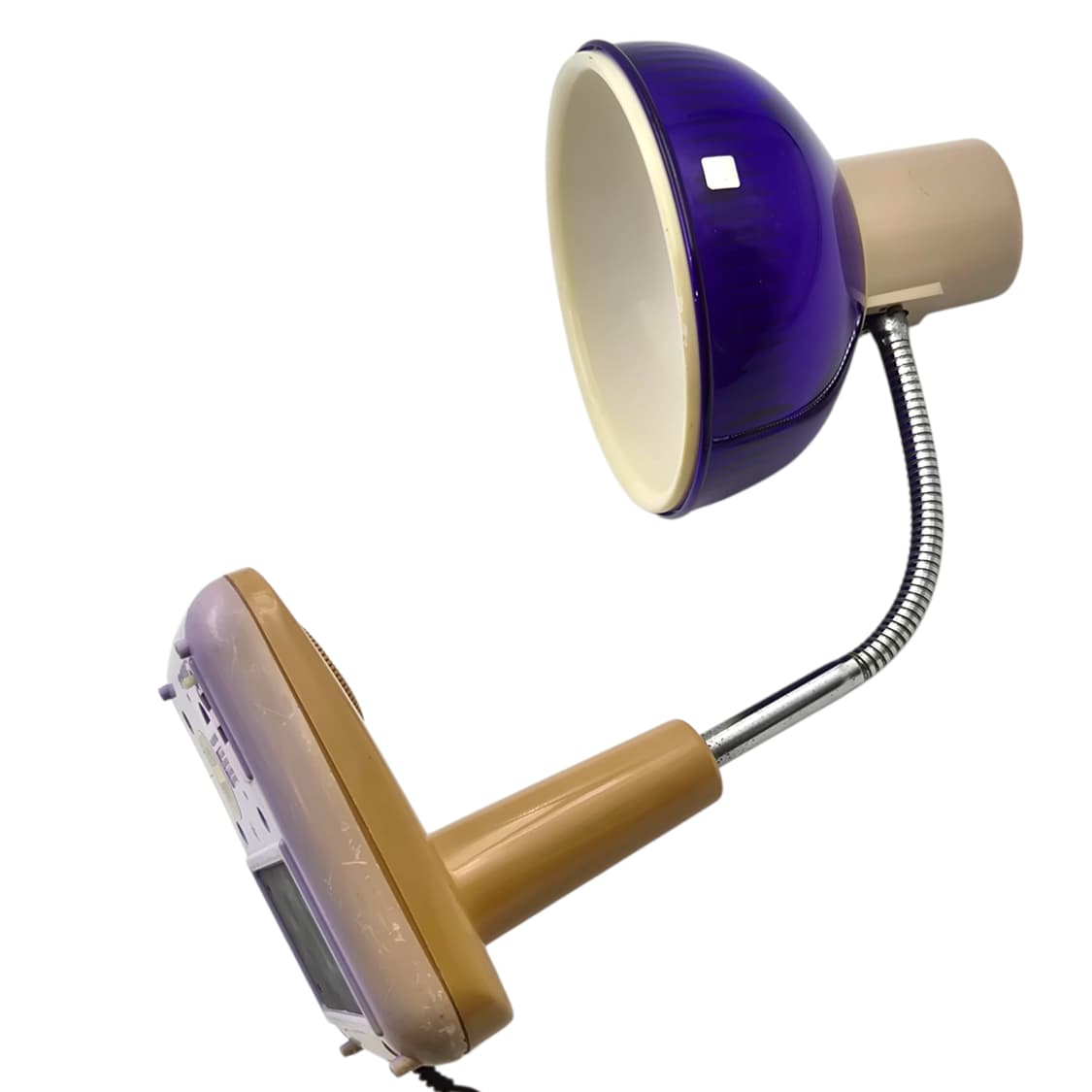 70s 샤프 레트로 퍼플 조광 데스크 램프 상품이미지7