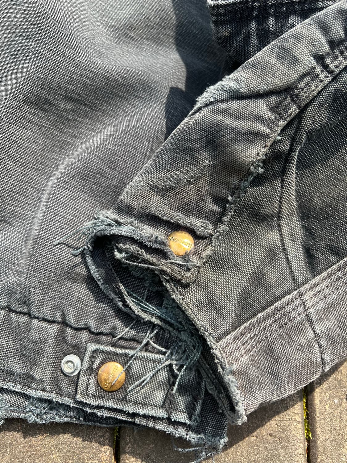 칼하트 00s 디트로이트 자켓 블랙 상품이미지4