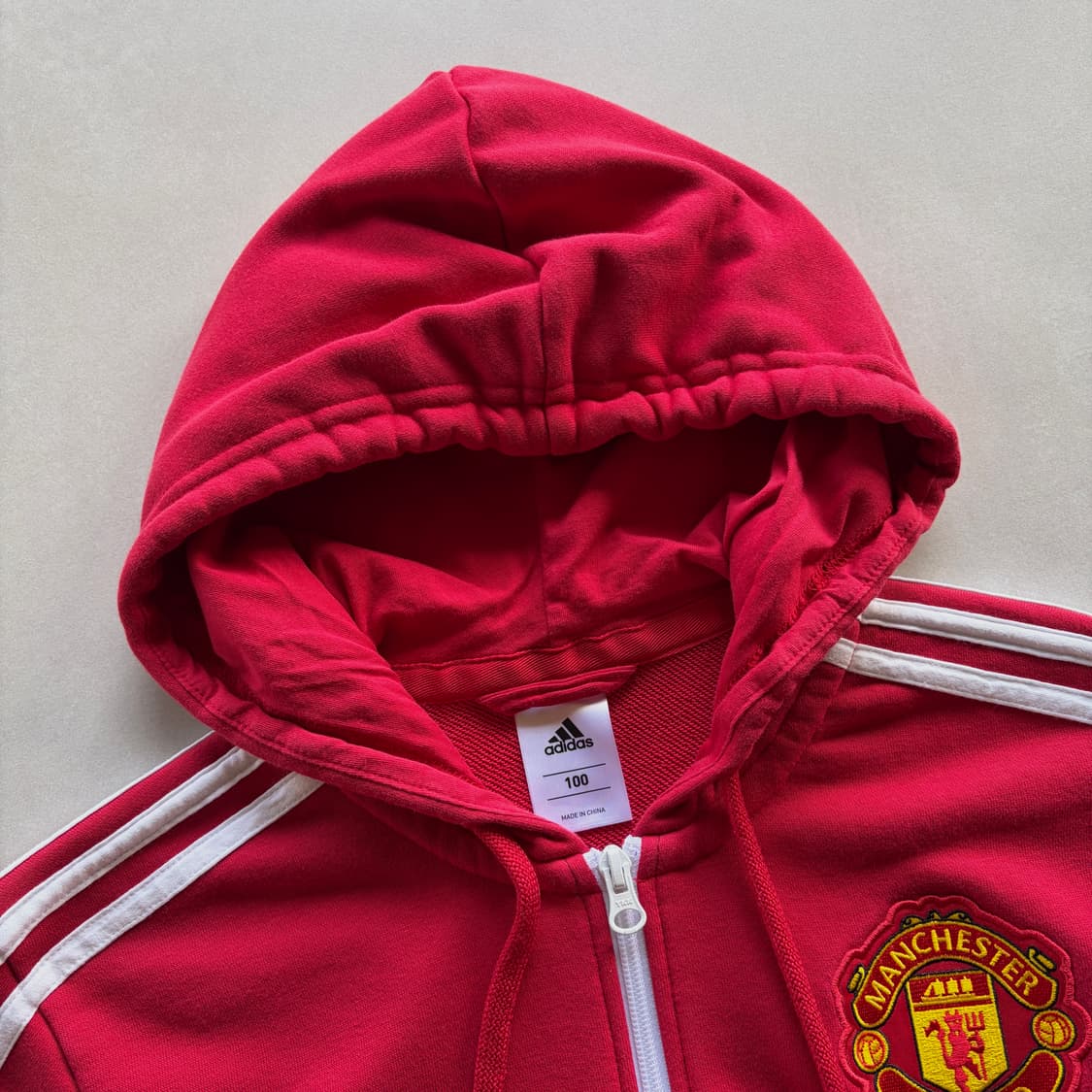 [L]아디다스 맨체스터 유나이티드 후드집업 상품이미지7