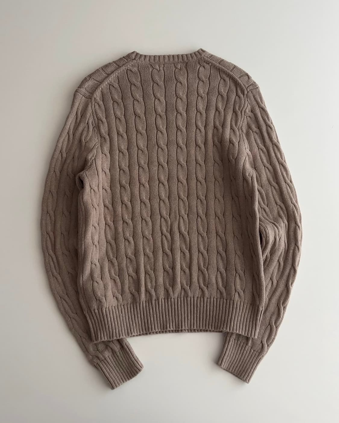 폴로 랄프로렌 케이블 니트 M 상품이미지2