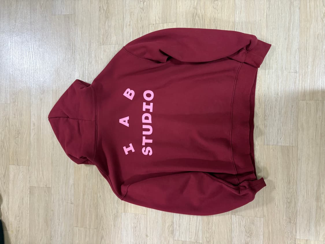 아이앱스튜디오 후드티 라즈베리 L 상품이미지5