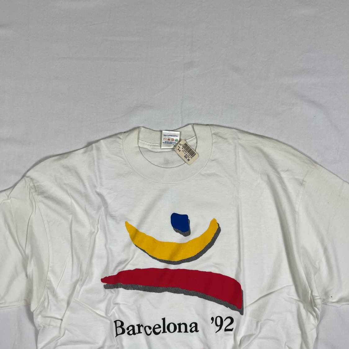 데드스탁 90‘s 아디다스 바르셀로나 92 올림픽 반팔티 상품이미지2