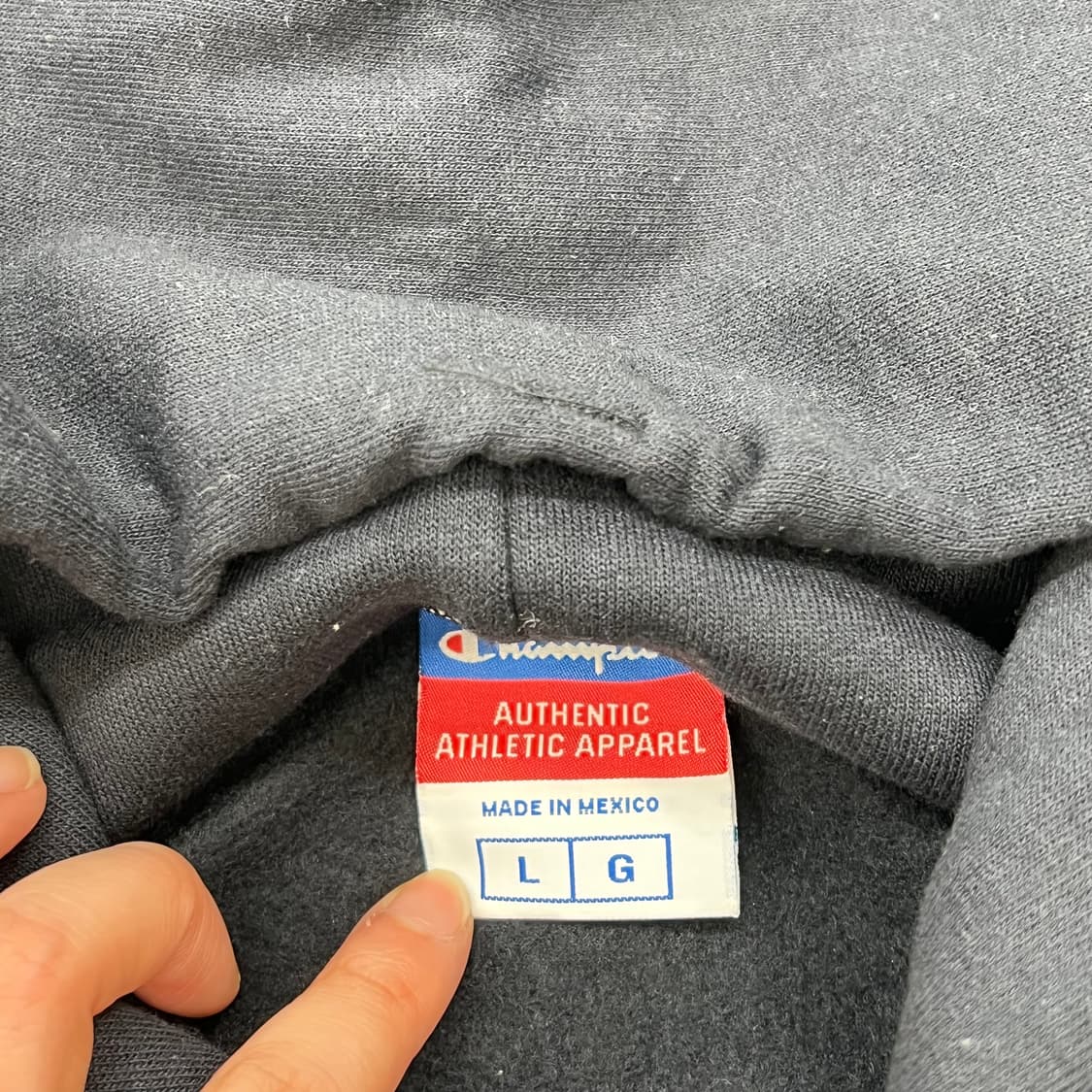 챔피언 레터링 후드티 r2465 상품이미지5