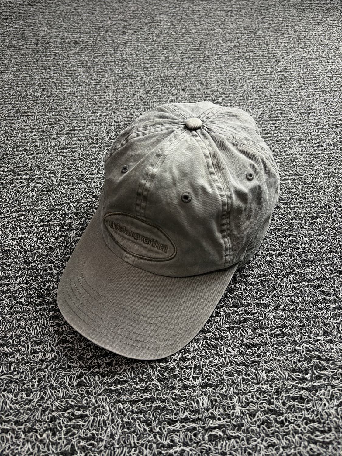 디스이즈네버댓 피그먼트 빅로고 볼캡 3220 상품이미지1