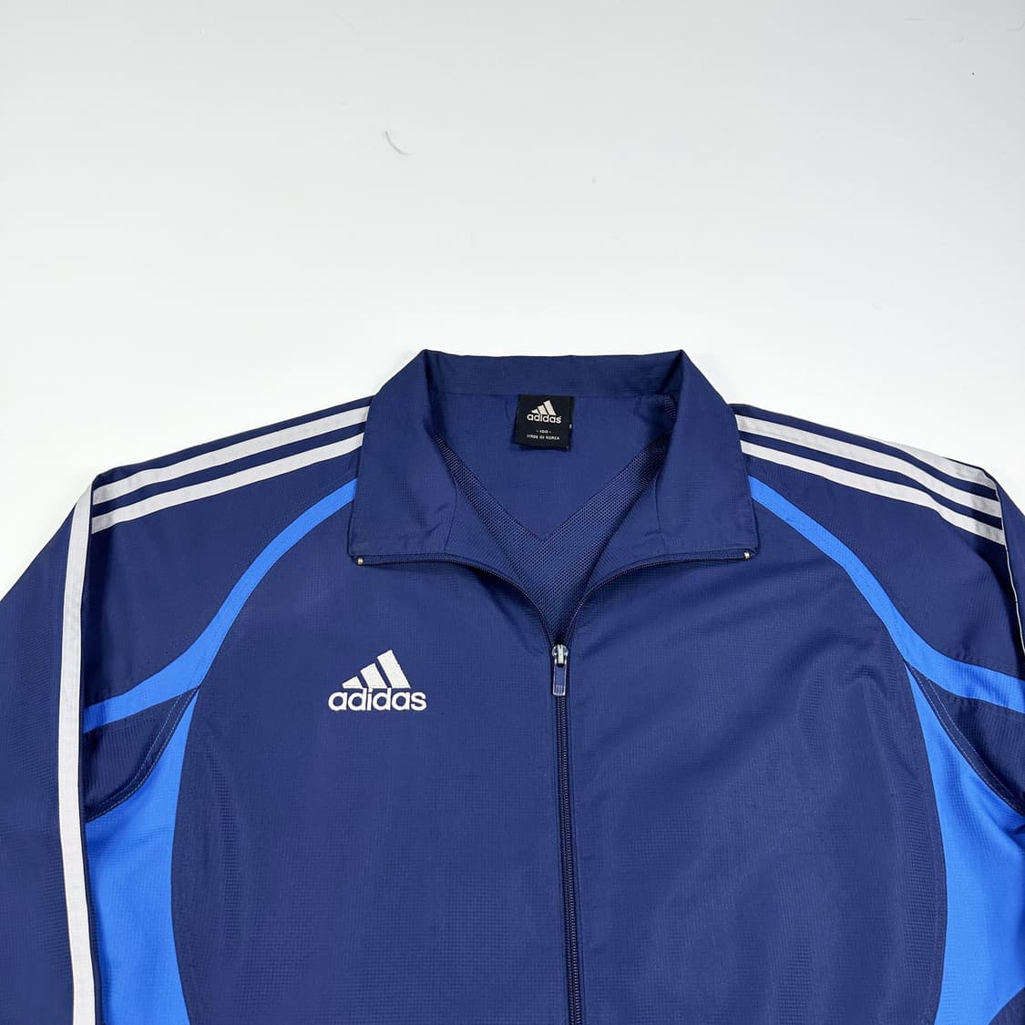 아디다스 오리지널 네이비 바람막이 자켓 (L) 상품이미지1