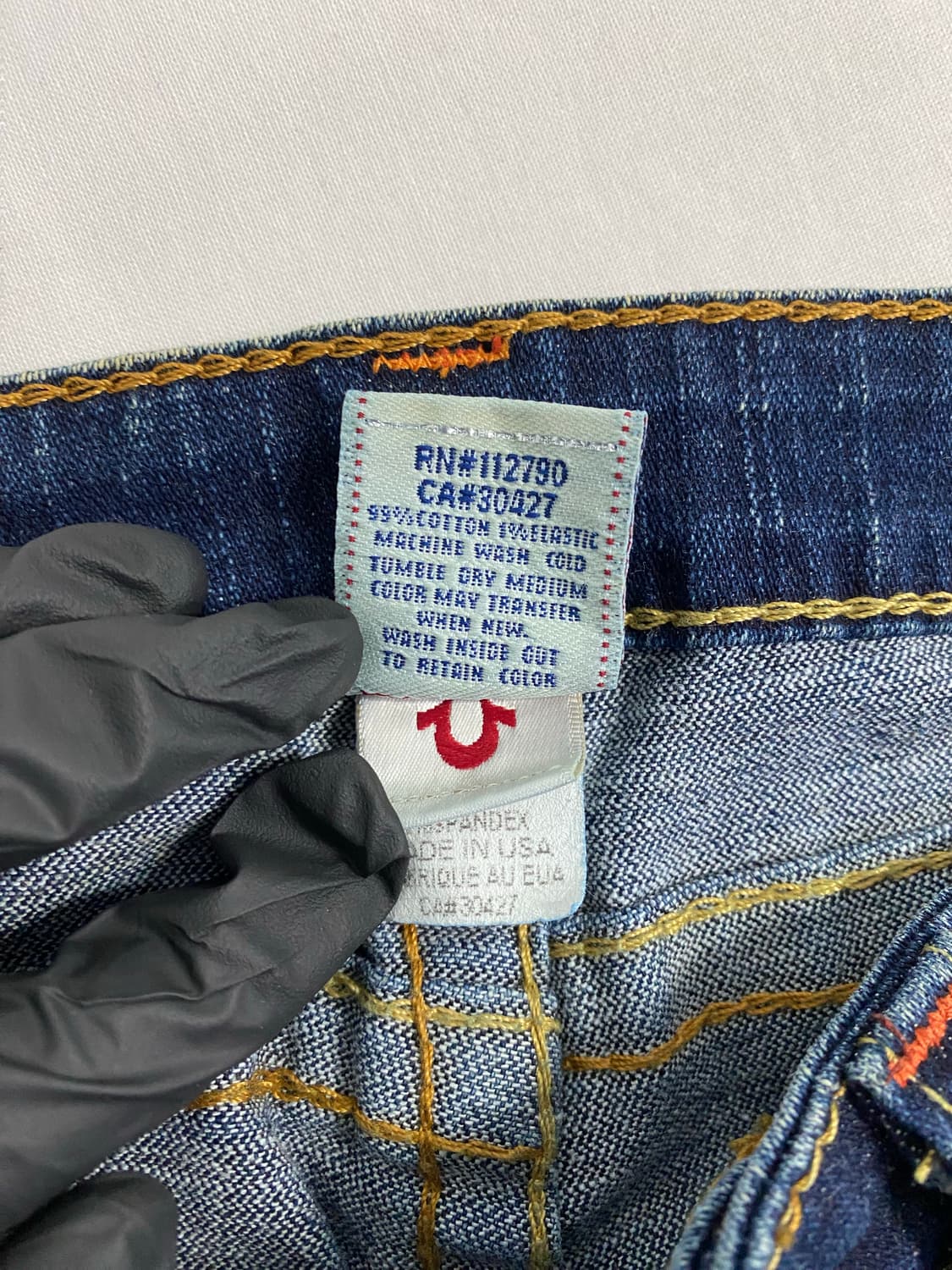 트루릴리전 조이 로우 라이즈 부츠컷 데님팬츠 29 <601> 상품이미지6