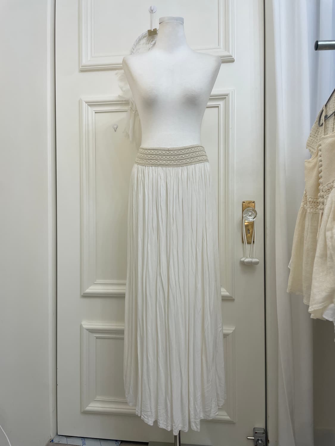 ivory crochet knit sleeveless&cardigan&s 상품이미지9