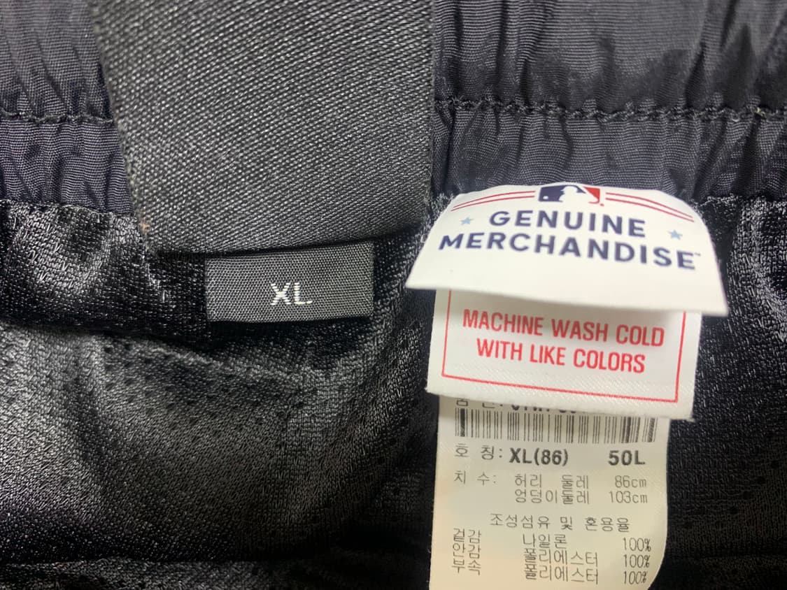 MLB 씸볼 히든후드 바람막이 바지 세트 상품이미지7