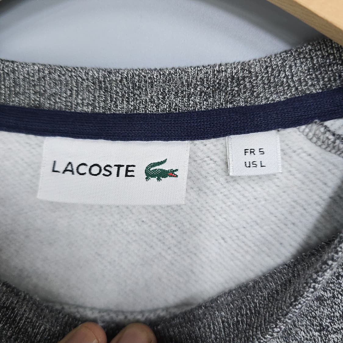 라코스테(Lacoste) 스포츠 디베르 그래픽 맨투맨 FR5(US L) 상품이미지5