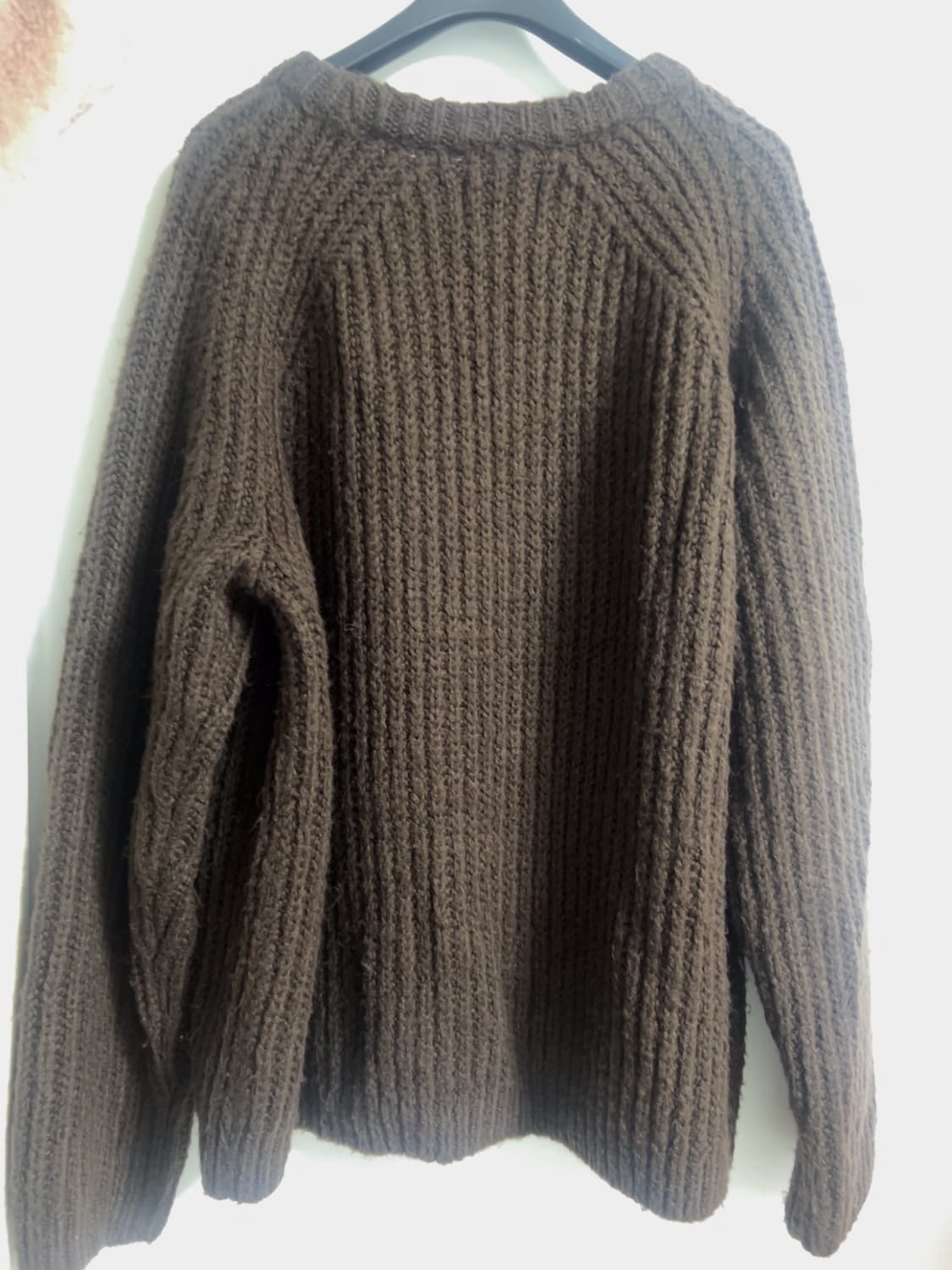 Lee 오버핏 니트 브라운 상품이미지2