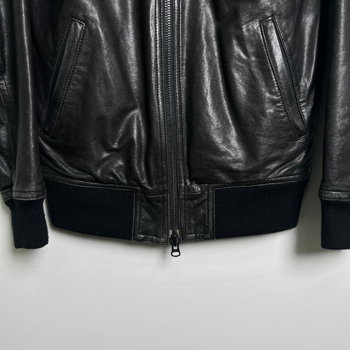 어반 리서치 블랙 양가죽 블루종 자켓 M 상품이미지5