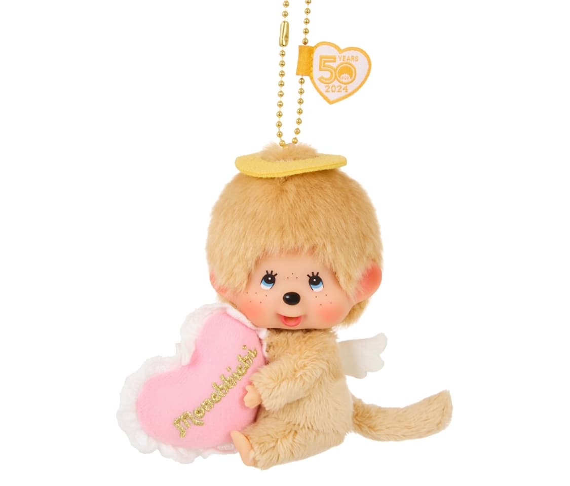 몬치치 50주년 러브해피앤젤 키체인 상품이미지1