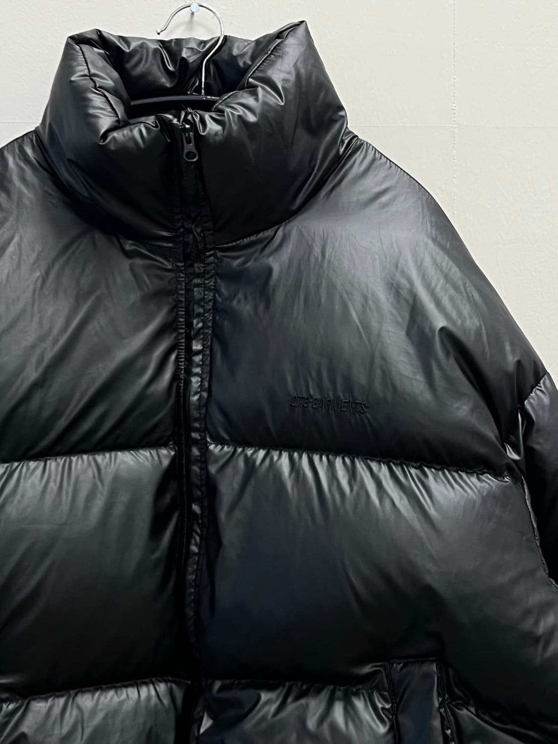 (XL) QT8가먼츠 덕다운 오버핏 숏패딩 블랙 상품이미지3