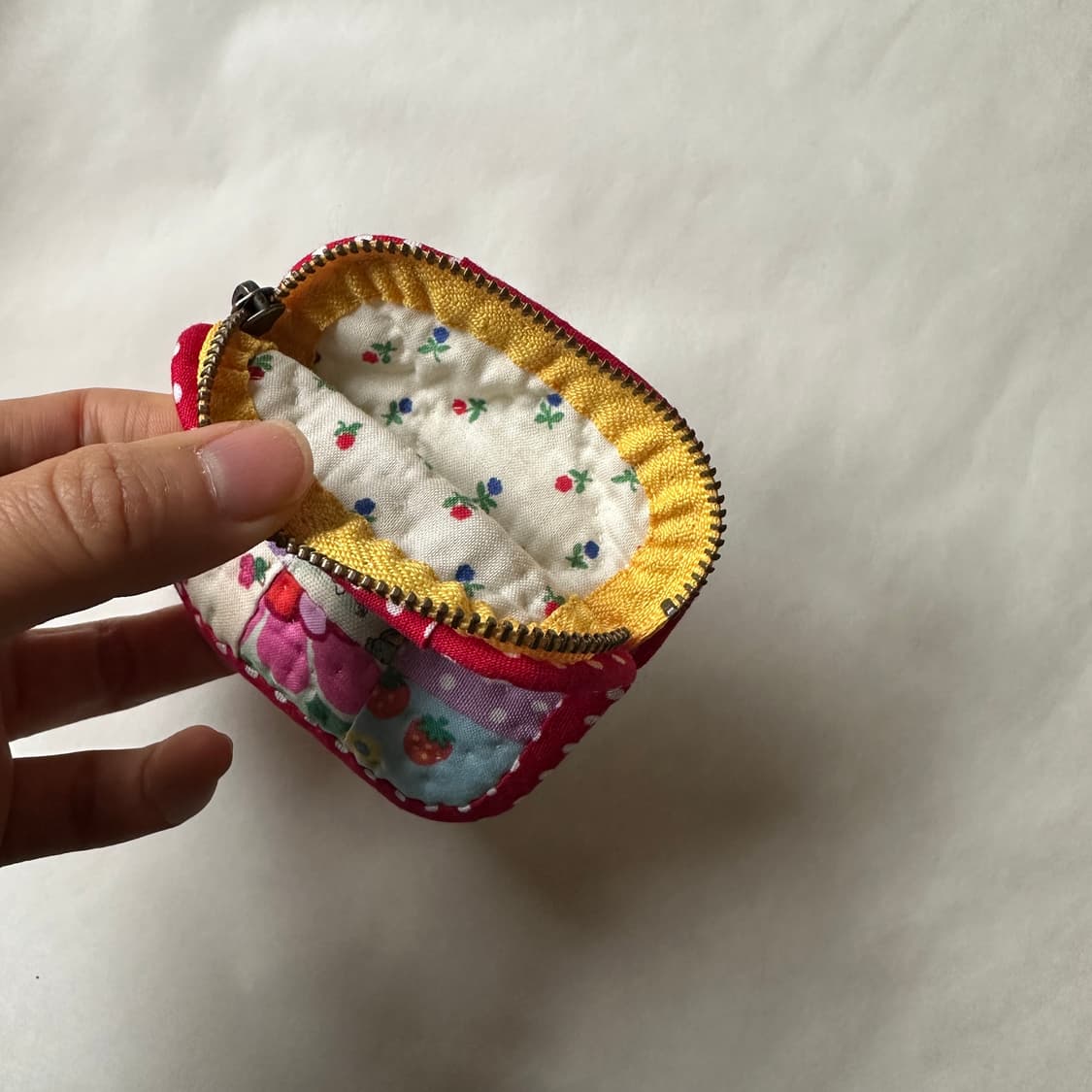 퀼트 미니 파우치 / 에어팟파우치 상품이미지4