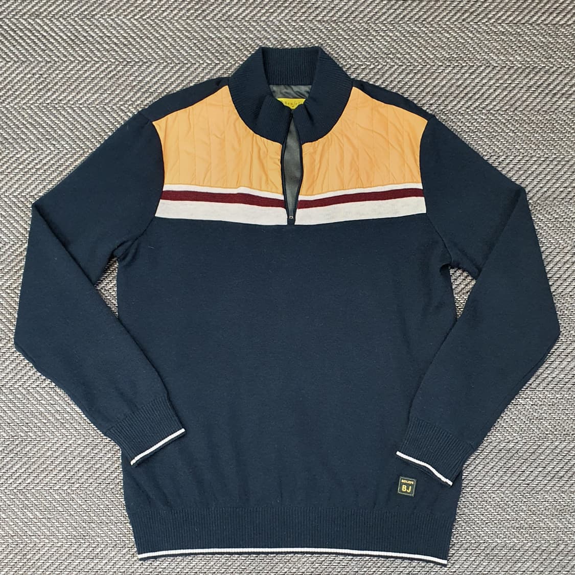 벤제프 방풍 반집업 니트 남자105 상품이미지1